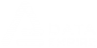 Logo Data Empire - branco